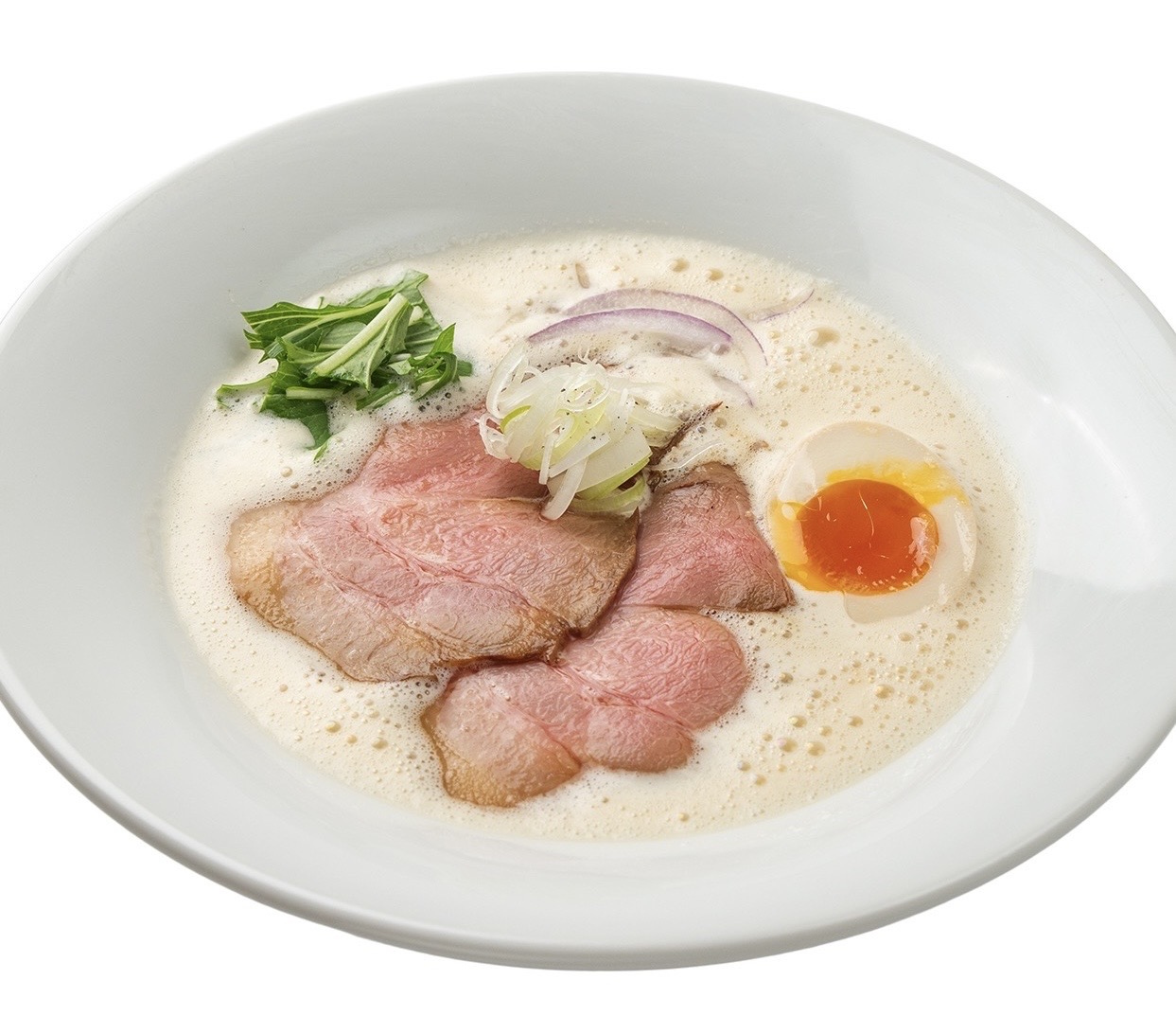 ミサワヌードルの鶏白湯ラーメン